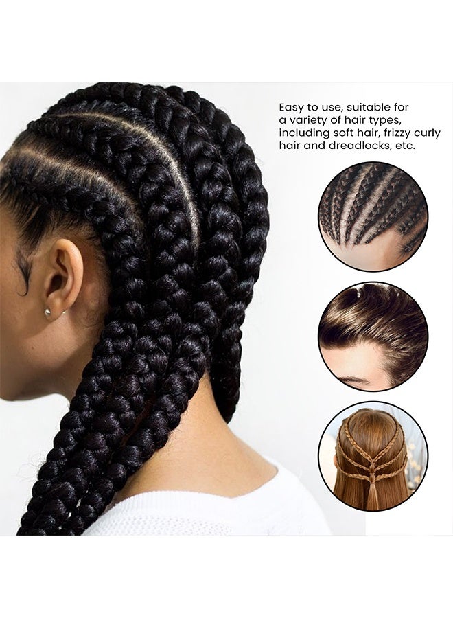 إيلهو معجون شعر الضفائر، جل ترطيب، جل مقاوم لتساقط الشعر يدوم طويلًا لتصفيف الشعر المضفر، كريم تصفيف شعر سريع الجفاف وغير لاصق، شمع تصفيف آمن ولطيف لتصفيف وتحديد الشعر، 50 جم - Image 3